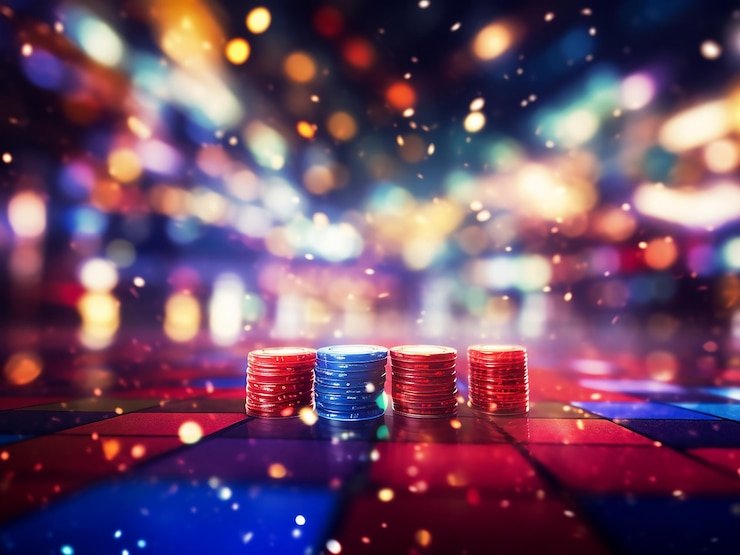Dealer kasino langsung profesional memandu permainan Baccarat secara live streaming di hobi69